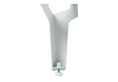 Опора регулируемая, h=150мм, металл, белый, JET