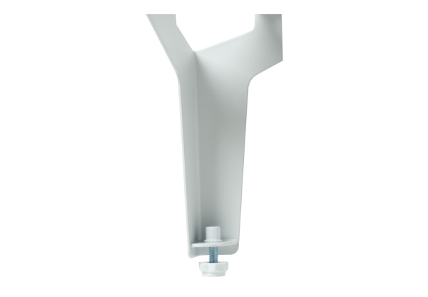 Опора регулируемая, h=150мм, металл, белый, JET