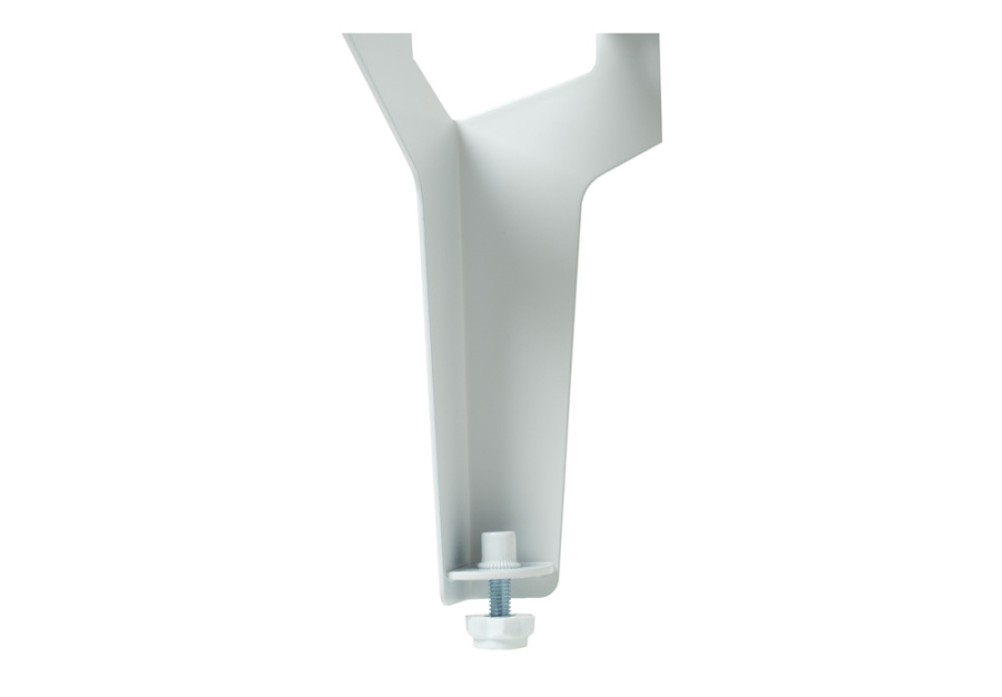 Опора регулируемая, h=150мм, сталь, белый, JET