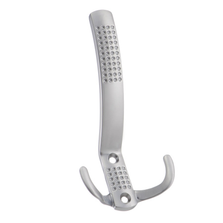 Крючок, KR 0070, трехрожковый, матовый хром/25