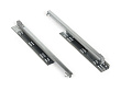Направляющие SMART SLIDE, L=400мм, полного выдвижения, с доводчиком, 40кг, Samet