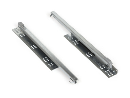 Направляющие SMART SLIDE, L=500мм, частичного выдвижения, с доводчиком, 30кг, Samet