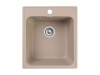 Мойка GranFest QUARZ 17, 418х477 мм, песочный (квадратная, без сифона)