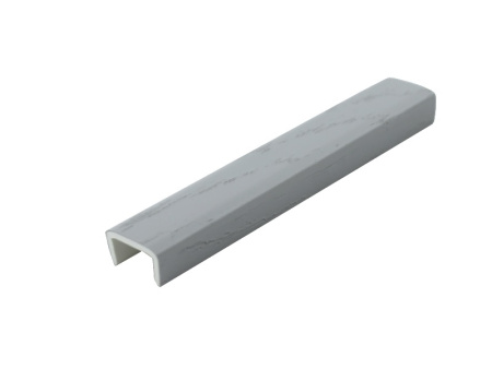 Торцевая заглушка для цоколя, h=150мм, пластик, роял вуд серый СС, Россия