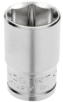 Головка сменная шестигранная 1/2", сталь CrV, 17мм