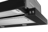 Вытяжка встраиваемая телескопическая Rebus Black, 60 см, б/уг. фильтра, черный, Konigin