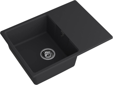 Мойка GranFest URBAN 668L, 680х490 мм, черный