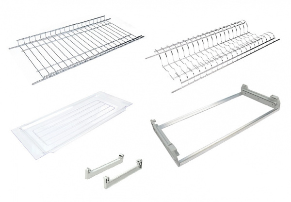 Сушка 2-х ярусная AFF, 600мм, 16ДСП, поддон пластик, Siena, Италия