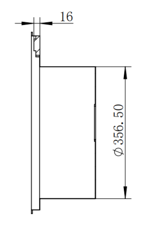 Мойка врезная, 490х170х0,6мм, глянец, универсальная+сифон, CMF