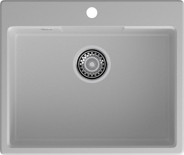 Мойка GranFest URBAN 658, 580х490 мм, серый