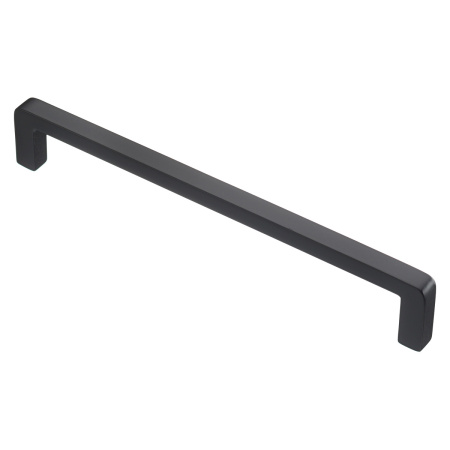 Ручка-скоба, BAGIO, 160мм, металл, черный матовый