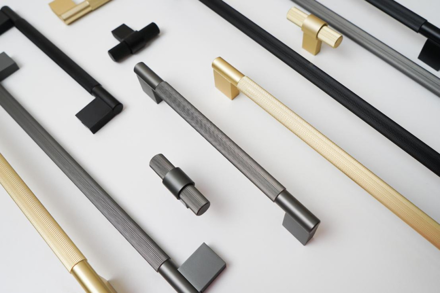 Ручка-скоба, 846, 320мм, металл, черный матовый