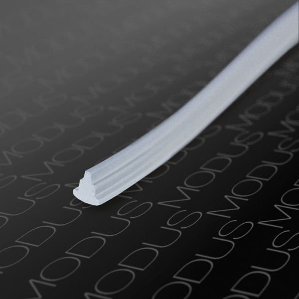 Уплотнитель для алюминиевого профиля для стекла MZ07, MZ17 прозрачный