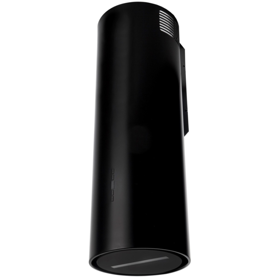 Вытяжка настенная Ester Black/Black Glass, 31 см, без угольн. фильтра, ПДУ, черн/чер стекло, Konigin