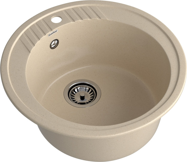 Мойка GranFest RONDO 520, d=520 мм, кашемир