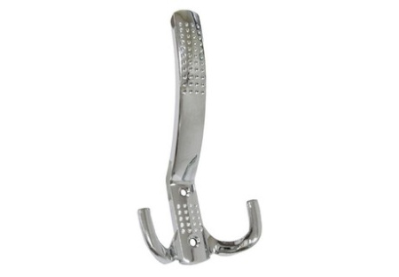 Крючок, 300.02, "точка", трехрожковый, хром, CMF