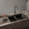 Мойка Rivelato AXEL 90D, 870х520x200 мм, черный