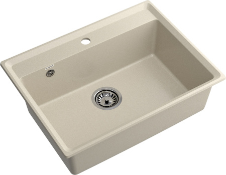 Мойка GranFest LEVEL 660, 660х500 мм, топаз