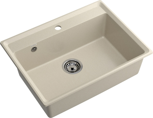 Мойка GranFest LEVEL 660, 660х500 мм, топаз