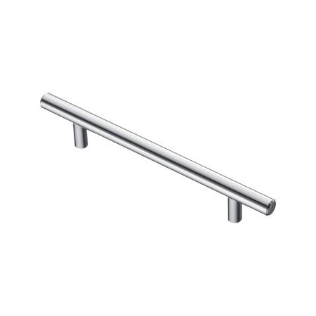 Ручка-рейлинг, хром, d=10мм, 128/188мм, Kerron