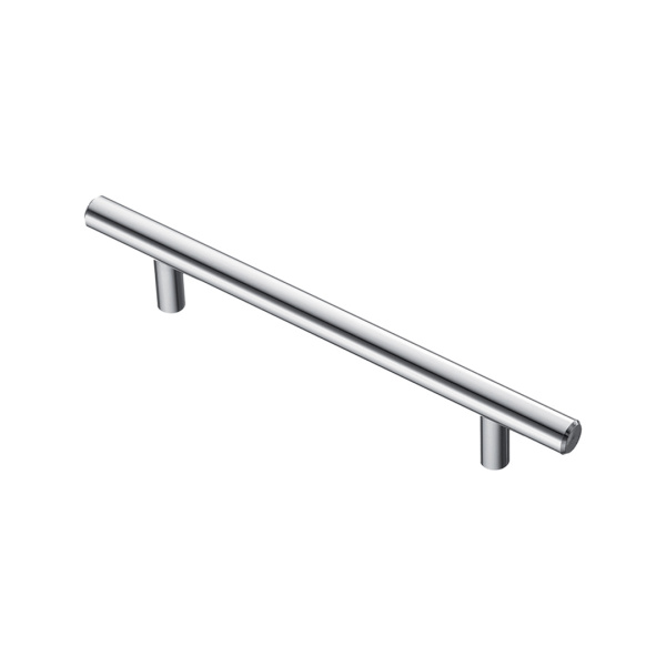 Ручка-рейлинг, хром, d=10мм, 128/188мм, Kerron