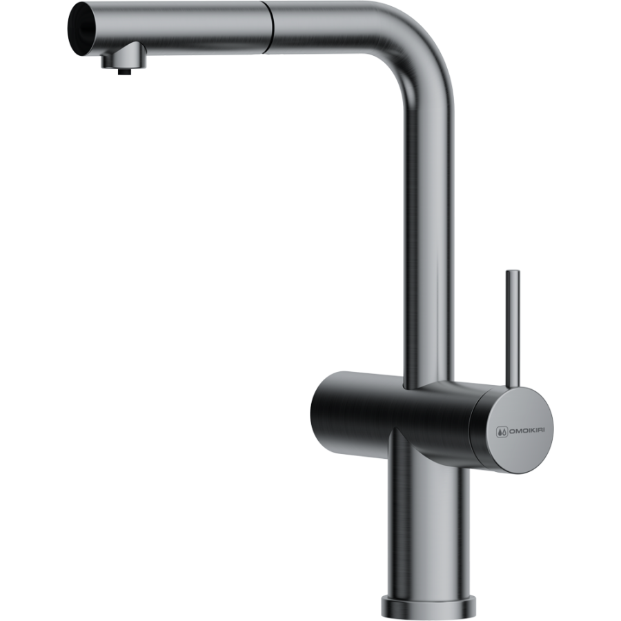 Смеситель Karatsu-S-BN, нержавеющая сталь, нержавеющая сталь