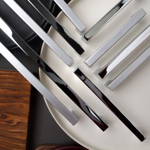 Ручка-скоба, 4110, 160мм, металл, хром