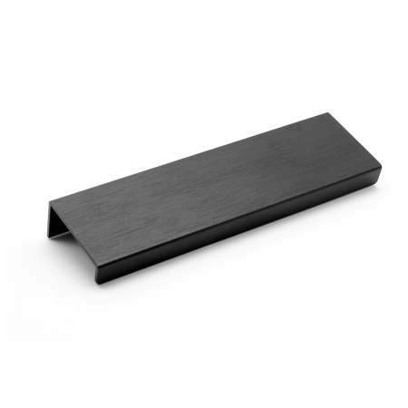 Ручка торцевая, Zephir, C4.200130.91, 90/130мм, черный матовый, METAKOR