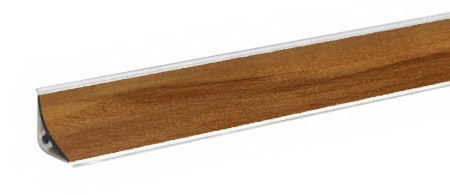 Плинтус LB-15, индийское дерево, L=3000мм, 14,4х14,4мм