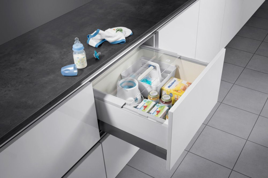 Система хранения"Pantry-Box", 561х491мм, в шкаф на 600мм, крышка - стекло