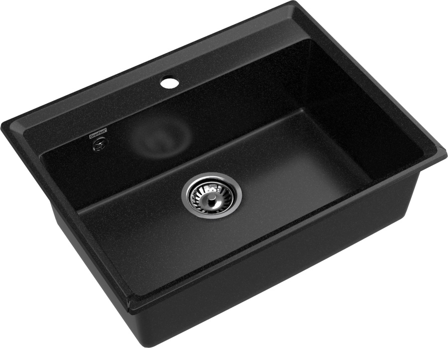 Мойка GranFest LEVEL 660, 660х500 мм, черный