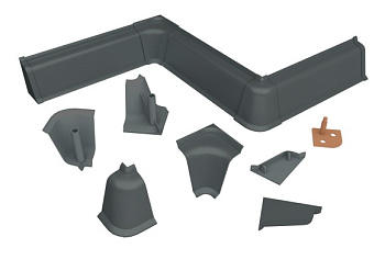 К-т д/плинтуса LB37 strombolly alleanza (1внутр+1внеш+2загл)