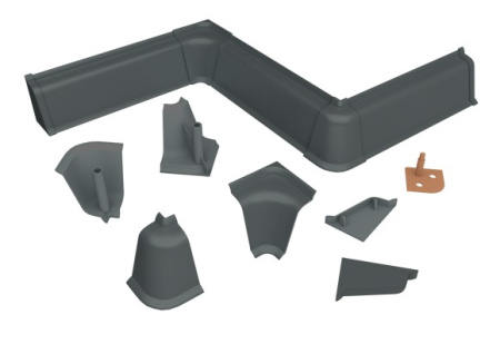 К-т д/плинтуса LB37 strombolly alleanza (1внутр+1внеш+2загл)