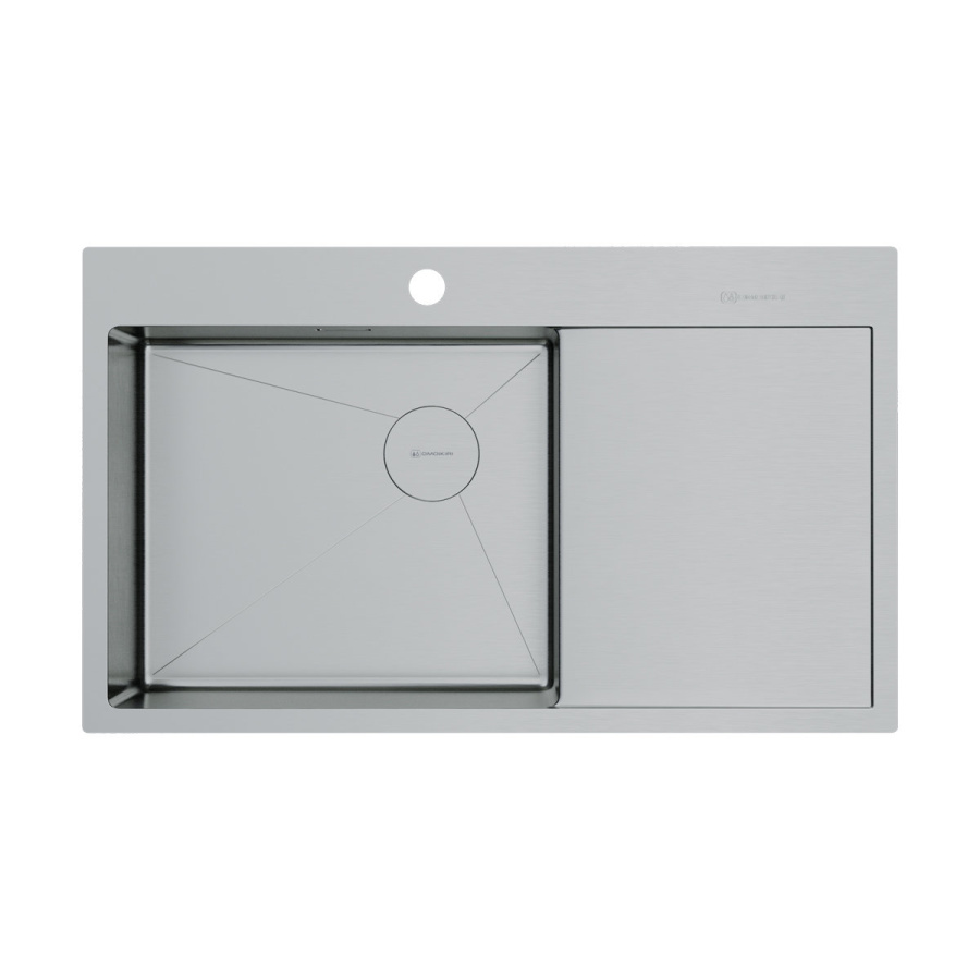 Мойка Akisame 86-IN-L Side, нержавеющая сталь, нержавеющая сталь