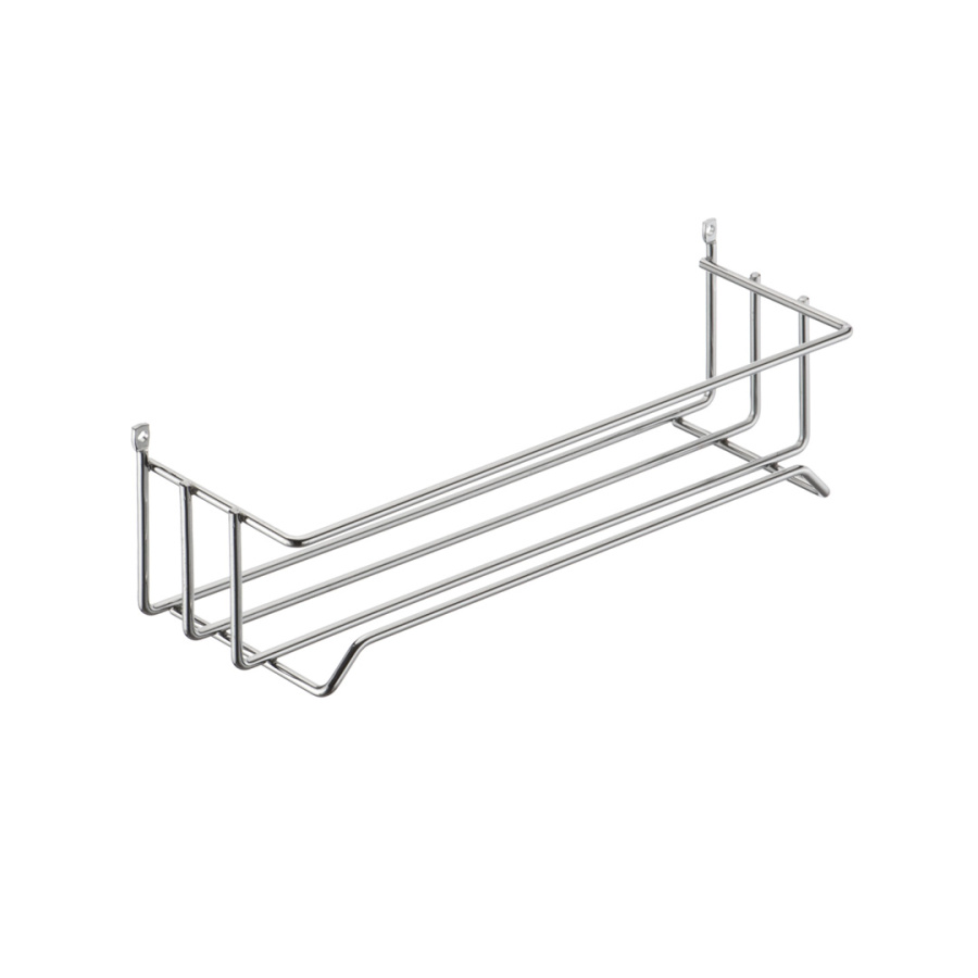 Полка для мелочей, 330х100х90мм, хром