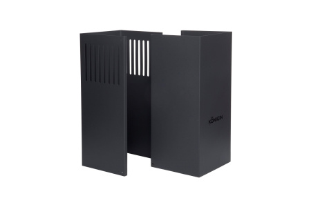 Вытяжка настенная Canary Grey, 50 см, без угольн. фильтра, темно-серый, Konigin