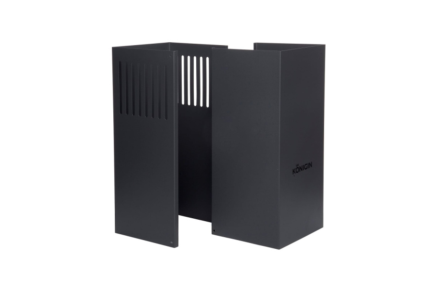 Вытяжка настенная Canary Grey, 50 см, без угольн. фильтра, темно-серый, Konigin