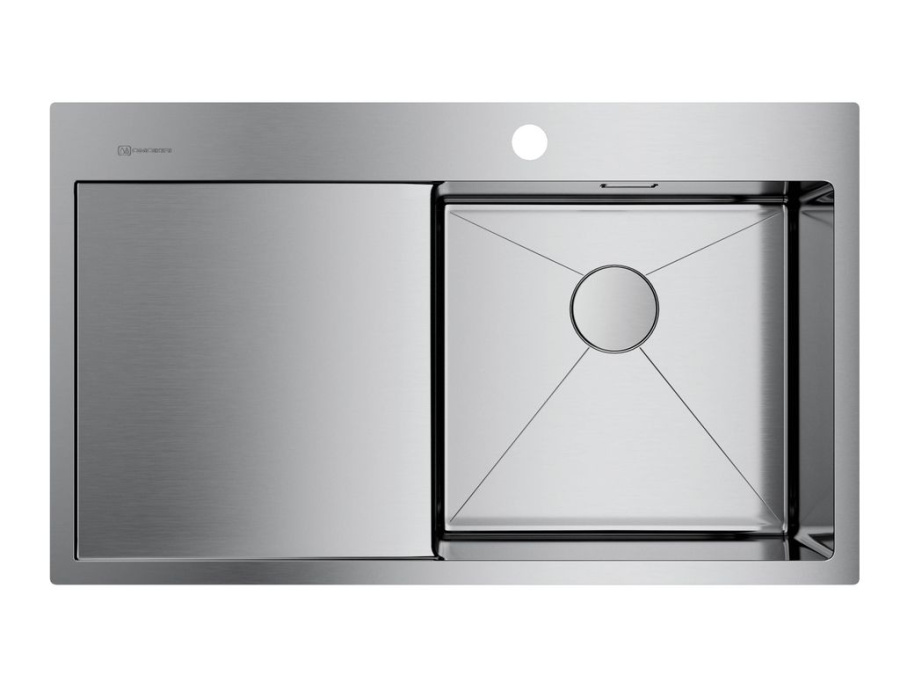 Мойка Akisame 86-IN-R, нержавеющая сталь, нержавеющая сталь
