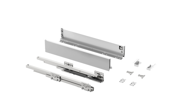 Ящик тонкостенный Nova Tech, L=300мм, H=84мм, белый, HISSEN
