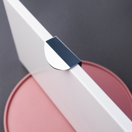 Ручка-скоба, 4160, 32мм, металл, хром