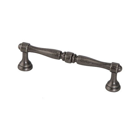 Ручка-скоба, 097, 96мм, металл, черненый старинный цинк