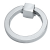 Ручка-кольцо, 121, d=50мм, металл, хром