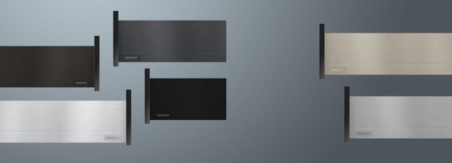 Ящик FLOWBOX с доводчиком (SC), H=192/144мм, L=450мм, шампань, Samet