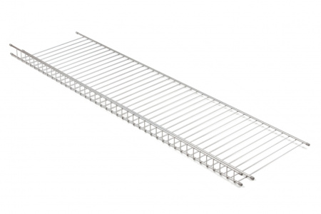 Полка сетчатая (обувница), 300х2000мм, металлик