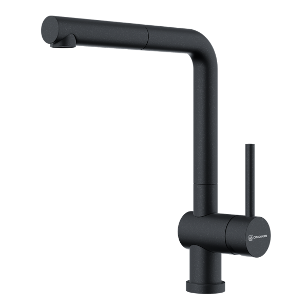 Смеситель Akashi-S-BL, латунь, черный