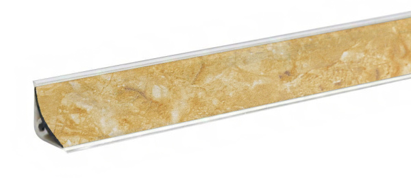 Плинтус LB-15, аламбра, L=3000мм, 14,4х14,4мм