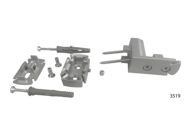 Угловое соединение для профиля под 90*, алюминий