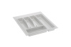 Вкладыш на 450мм для кухонных принадлежностей, 391-490х355-390мм, белый, Volpato