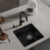 Мойка Rivelato LINO 454-R, 450х440х200мм, черный