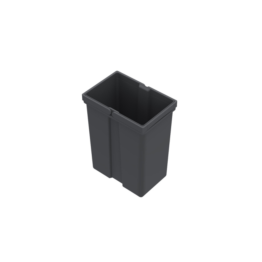 Контейнер системы сбора мусора AvanTech YOU Pull, 8л, 152x225x295мм, пластик, антрацит
